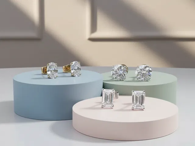 Diamond Stud Earrings
